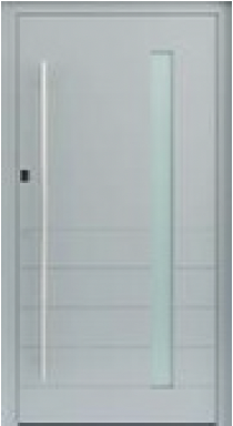 Panou decorativ pentru ușă din aluminiu, model L100