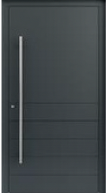 Panou decorativ pentru ușă din aluminiu, model L101