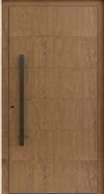 Panou decorativ pentru ușă din aluminiu, model L110