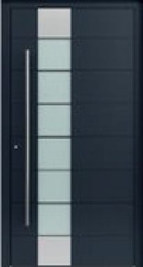 Panou decorativ pentru ușă din aluminiu, model L120