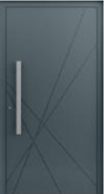 Panou decorativ pentru ușă din aluminiu, model L290