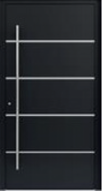 Panou decorativ pentru ușă din aluminiu, model L516